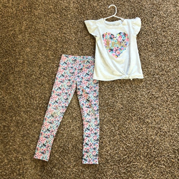 Carter's Other - Carter’s Girl Pant Set